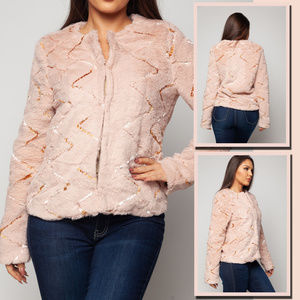 FUR BOXY JACKET ARRIVED